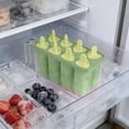 thumbnail image 6 of 8-Cavity Mold Tray - Reusable Food-Grade Silicone Ice Pop Maker with Storage Base, DIY Frozen Treats for Kids & Adults, 6 of 8