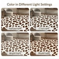 thumbnail image 7 of ODIKA 4'x6' Washable Area Rug Abstract Patches Border Southwestern Symmetry Spotted Inspired Refined for Home Office, Under Desk, Non-Slip Chair-Friendly, Flatwoven, 7 of 7