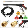 thumbnail image 2 of High Pressure Car Power Washer 4000PSI Spray Gun Wand Lance Nozzle Tips Hose Kit, 2 of 11