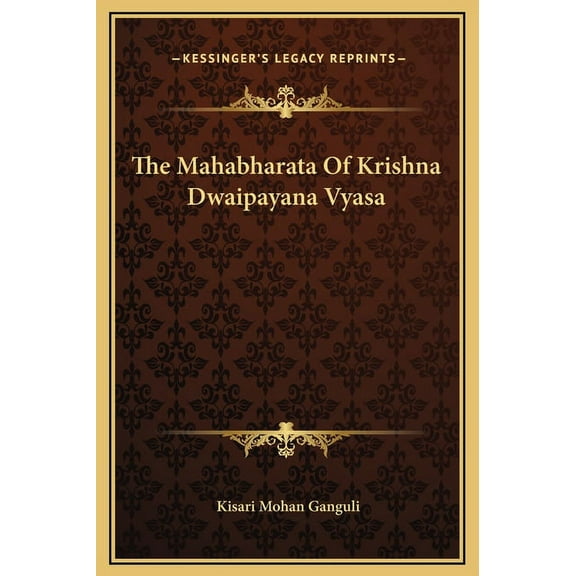 The Mahabharata Of Krishna Dwaipayana Vyasa (Hardcover)