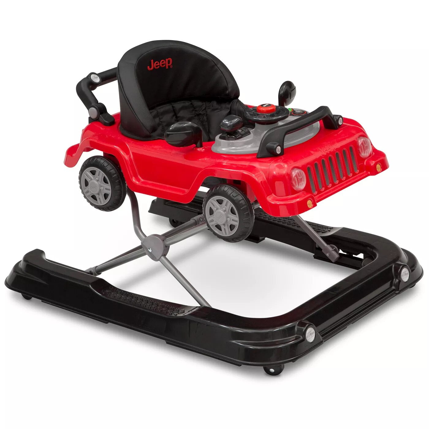 Jeep Classic Wrangler 3in1 Grow with Me Walker and Adjustable Seat