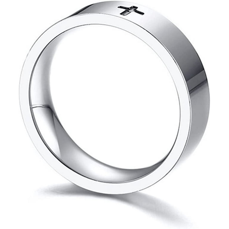 Walmart mens 2024 rings stainless steel