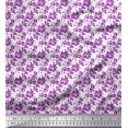 thumbnail image 1 of Soimoi Velvet Fabric Swirl Abstract Print Fabric by Yard 58 Inch Wide, 1 of 3