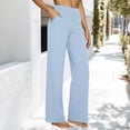 thumbnail image 2 of ZJXFGS Wide Leg Yoga Pants for Women Capri Pants for Women Spring Pants for Women Wide Leg Scrub Pants for Women Lightweight Pants for Women Straight Leg Leggings Wide Leg Leggings, 2 of 4