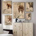 thumbnail image 5 of Vintage Horror Monster Manual Posters Gnoll Wyvern Dinosaur Canvas Painting Print Wall Art Picture Home Living Room Decoration, 5 of 5