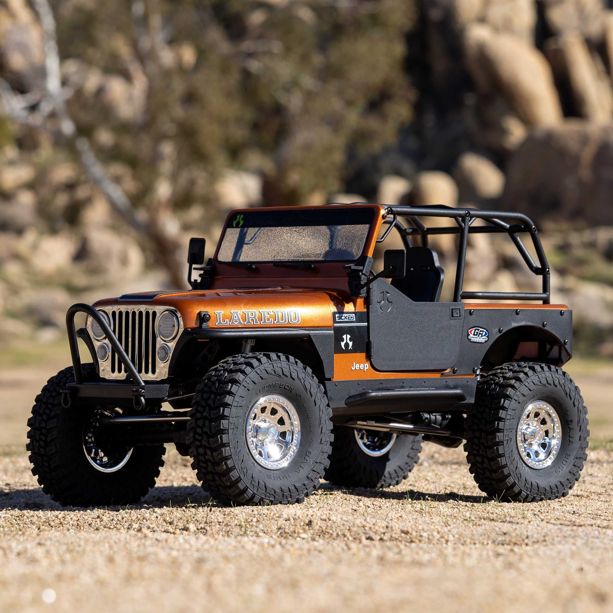 Axial 1/10 SCX10 III Jeep CJ-7 4X4 RTR Brushed Rock Crawler Copper AXI03008V2T2