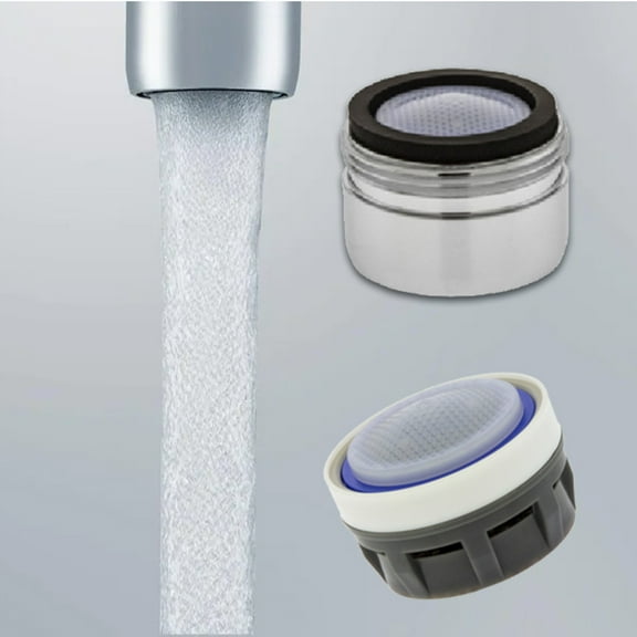 Junior Size 1.0 gpm Aerated Stream Dual Core Bathroom PCA Faucet Aerator Low Flow