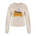 thumbnail image 2 of Sudadera de mujer Yuyangstore de Halloween manga larga pullover Tops Diez calabazas L, 2 of 7