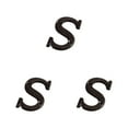 thumbnail image 4 of Guardoinrt Metal House Number Plaque Durable And Rustproof Easy To Install Not Easy To Fade Metal Letters House Numbers B17--S 3Set, 4 of 6