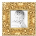 thumbnail image 2 of ArtToFrames 8" x 8" Golden Regent Baroque Picture Frame, 8x8 inch Gold Wood Poster Frame (WOM-5271),  Pack, 2 of 7