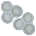 thumbnail image 1 of 2 uds moldes para magdalenas de silicona molde antiadherente para hornear pasteles utensilios de cocina para horno molde freidora de aire molde para huevos, 1 of 4