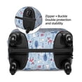 thumbnail image 4 of Fotbe Animal Luggage Cover Protector,Suitcase Protector,Scratch and Dirt Resistant,Fits 18-32 Inch Luggage-Small, 4 of 9