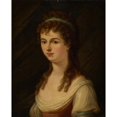 thumbnail image 3 of George Henry Harlow 20x24 Black Modern Framed Museum Art Print Titled - Portrait of a Young Lady, 3 of 5