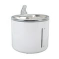 thumbnail image 4 of Fuente de agua para gatos de acero inoxidable, suministros para mascotas de acero inoxidable de 2,6 l Fuente para mascotas de acero inoxidable resistente y resistente Jadeshay A, 4 of 8