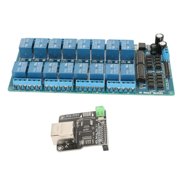 Módulo de relé ANGGREK Control de Conexión TCP Interfaz RJ45 Red Servidor Web