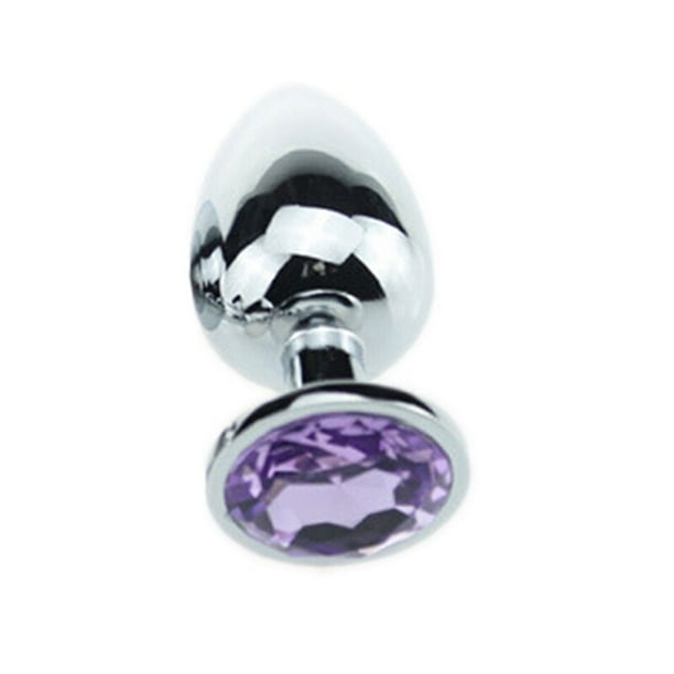 amazon vibrating Juguetes anales de metal Butt Plug Anal de acero inoxidable, Juguetes  sexuales para mujeres Productos sexuales para adultos Gao Jinjia LED