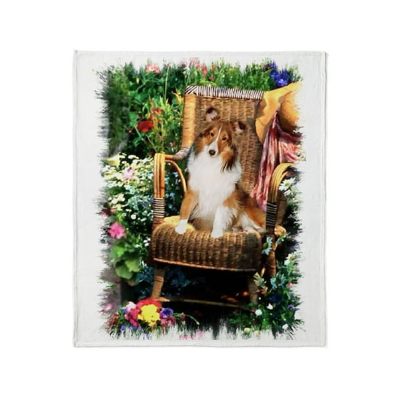 CafePress - Shetland Sheepdog Throw Blanket - Soft Fleece Throw Blanket, 50"x60" for All Ages