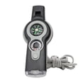 thumbnail image 1 of 7-in-1 Outdoor Survival Whistle with LED Light, , Temperature Gauge, 1 of 8