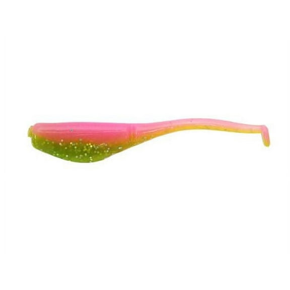 Bobby Garland Baby Shad Swim'r *Mo Glo* - 2 1/4 IN - 15 Pack - Electric Chicken