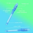 thumbnail image 4 of Invisible Ink Highlighter Blue Multifunction Luminous Light Invisible Ink Pen Uv Money Checker Drawing Learning Pen 20Ml, 4 of 4