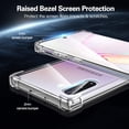 thumbnail image 2 of Samsung Galaxy Note 10 Hybrid TPU Clear Case Transparent Bumper Protector, 2 of 6