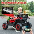 thumbnail image 5 of SPPTTY 24V Ride on Toys for Kids,2WD Ride on Car with Remote Control, PU Leather Seater,3-8Years, 5 of 10