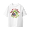 thumbnail image 2 of Marvel Comics Hulk Smash Spider-man Circle Youth T Shirt (White, XS-XL), 2 of 4