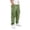 H260 Green, variant on SJLDQY Boys' Cargo Pants Elastic Waist Drawstring Wide leg Pants Solid Color Casual Loose Trousers with Pockets