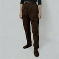 thumbnail image 4 of Adult Footed Sweatpants with Sherpa Fleece Lined Feet, Extremely Soft and Warm Footing, 4 of 8
