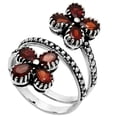thumbnail image 3 of Hessonite Garnet - Madagascar 925 Sterling Silver Ring s.7.5 Jewelry R-1736 AGR1030_E_7.5, 3 of 6