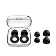 thumbnail image 5 of Bouchons d'Oreilles pour Dormir (Noir) – Protection Auditive Réutilisable en Silicone Flexible et Doux + 6 Embouts – Réduction de Bruit 27dB – Idéal pour Voyager et Étudier, 5 of 5