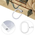 thumbnail image 4 of yowmns Waterproof Shower Curtain Set with Hooks - Printed Design for Bathroom Decoration, 4 of 6