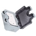 thumbnail image 3 of Caja de enchufe impermeable para exteriores caja de enchufe impermeable con interruptor antirrobo para estacionamientos sitios de construcción hoteles ANGGREK Otros, 3 of 8