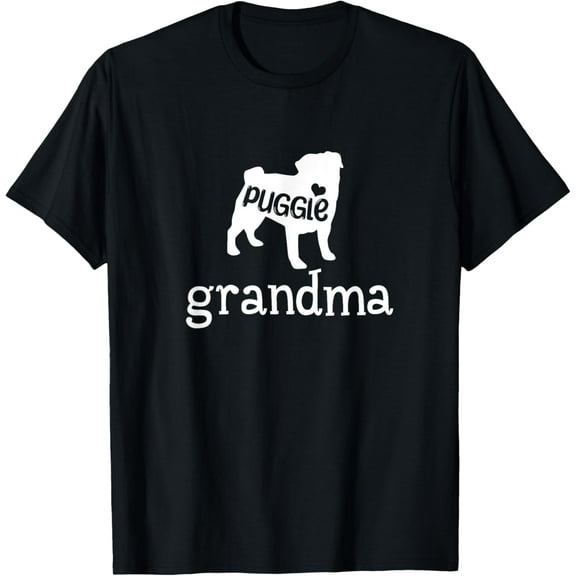 Puggle Dog Grandma Vintage Gifts For Mother's Day T-shirt