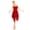 Red, variant on Yartina Women Chiffon Lyrical Sleeveless Elegant Dress Ballet Modern Contemporary Gymnastic Leotard White S