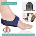 thumbnail image 3 of 36-40heel Protector, 4 Pcs Heel Protectors, Shoe Heel Protector, With Soft Silicone Gel Pad, New Material, Gel Heel Protector, For Plantar Fasciitis,, 3 of 5