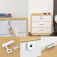 thumbnail image 2 of YEELOCK YEELOCK Smart Fingerprint Lock Keyless Drawer Lock 0.5s Fast Unlock Support 16 Fingerprints Perforated-free Installation, 2 of 8