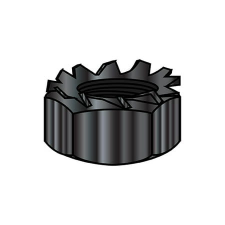 

4-40 K Lock Nut 18 8 Stainless Steel Black Oxide and Oil (Pack Qty 2 000) BC-04NK188B