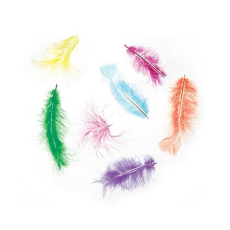 Steal the show with costumes and jewelry accented with these marabou feathers. Their vibrant colors create dazzling focal points in your craft designs.