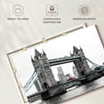 thumbnail image 6 of Elephant Stock Pop London Bridge Wall Art - Horizontal Canvas Wall Art - Living Room Wall Decor - Places Canvas - Gray And Blue Decor - 39" x 26", 6 of 8