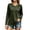 Army Green, variant on Vivianyo HD Women's Raglan Curved Hem Long Sleeve Shirt, Womens V Neck Soft Stretch Fall Casual Tunic Pullover Shirt, Women's Navy, Sizes S-2XL