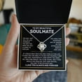 thumbnail image 3 of Soulmate Wife Necklace Gift from Husband, Love Knot, Perfect gift for Valentines day, Anniversary, Birthday, 3 of 12