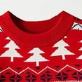 thumbnail image 5 of Staki Christmas Sweater Toddler Boy Toddler Christmas Sweatshirts Christmas Sweater Baby Boy Xmas Santa tree Outfit(Red,7-8 Years), 5 of 6