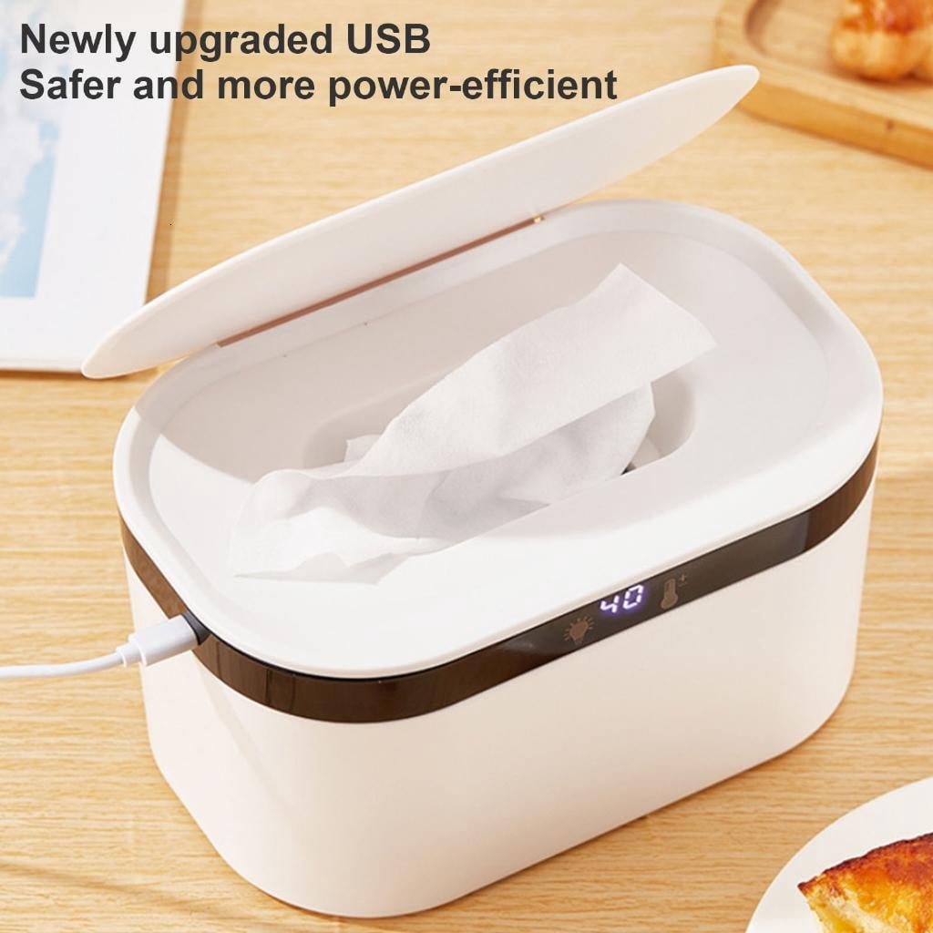 Lerpwige Baby Wipe Warmer Large Capacity Wipes Dispenser Fast and Even Heating 3 Gear