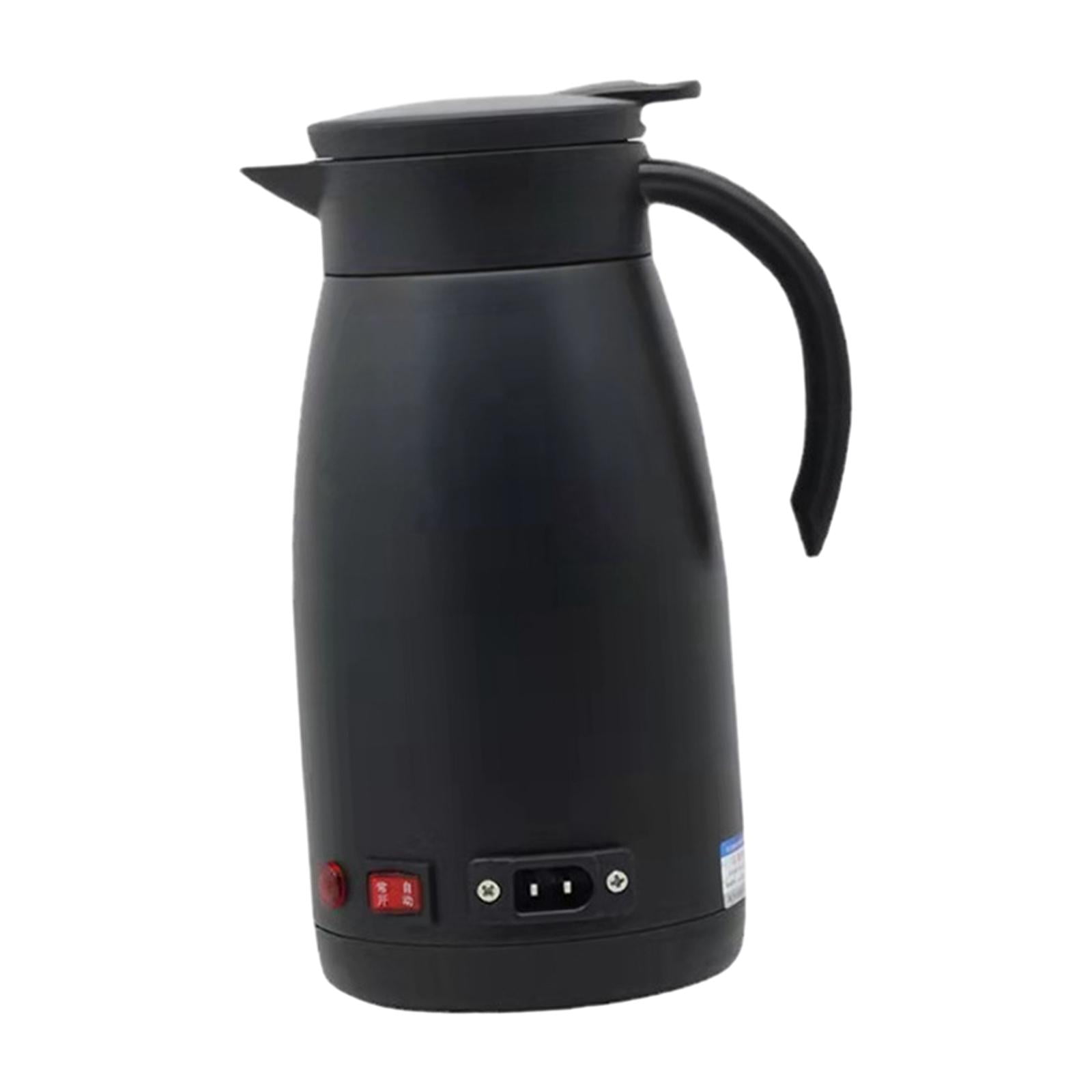 Fiocias 12V 24V Car Kettle, Travel Portable Electric Tea Coffee Kettle Water Boiler and