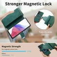 thumbnail image 2 of for Samsung Galaxy A14 5G Case Wallet, Detachable Magnetic 2-in-1 Wallet Flip Case for Women Men with RFID Blocking Card Slots Zipper Pocket Kickstand PU Leather Cover for Galaxy A14 5G, Green, 2 of 11