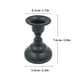 thumbnail image 2 of Candelabro de hierro - Candelabro metálico vintage con asa para decoración del hogar, 7,6x5,6 cm, contiene velas cónicas de 0,78" de diámetro, 2 of 5