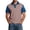 O9-Pink, variant on Havenx Raglan Short Sleeve Polo Shirts for Men Denim Collar Patchwork Shirts Button Down Short Sleeve Polo Shirts Contrast Colors Casual Comfy Trendy Summer Gym Fashion Clothing,Dark Gray 3XL