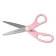thumbnail image 4 of Westcott All Purpose Pink Ribbon Scissors, 8" Long, 3.5" Cut Length, Pink Straight Handle, 4 of 4