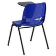 thumbnail image 4 of Flash Furniture Blue Ergonomic Shell Chair with Right Handed Flip-Up Tablet Arm, 4 of 6